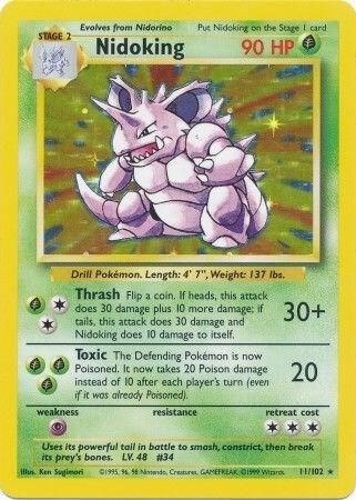 Nidoking - Base Set (BS)