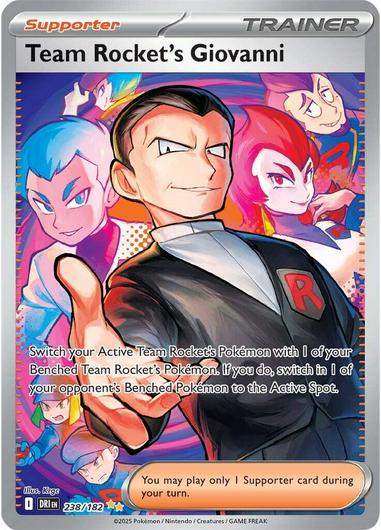 Team Rocket's Giovanni #238