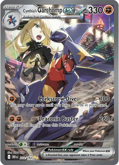 Cynthia's Garchomp ex #232
