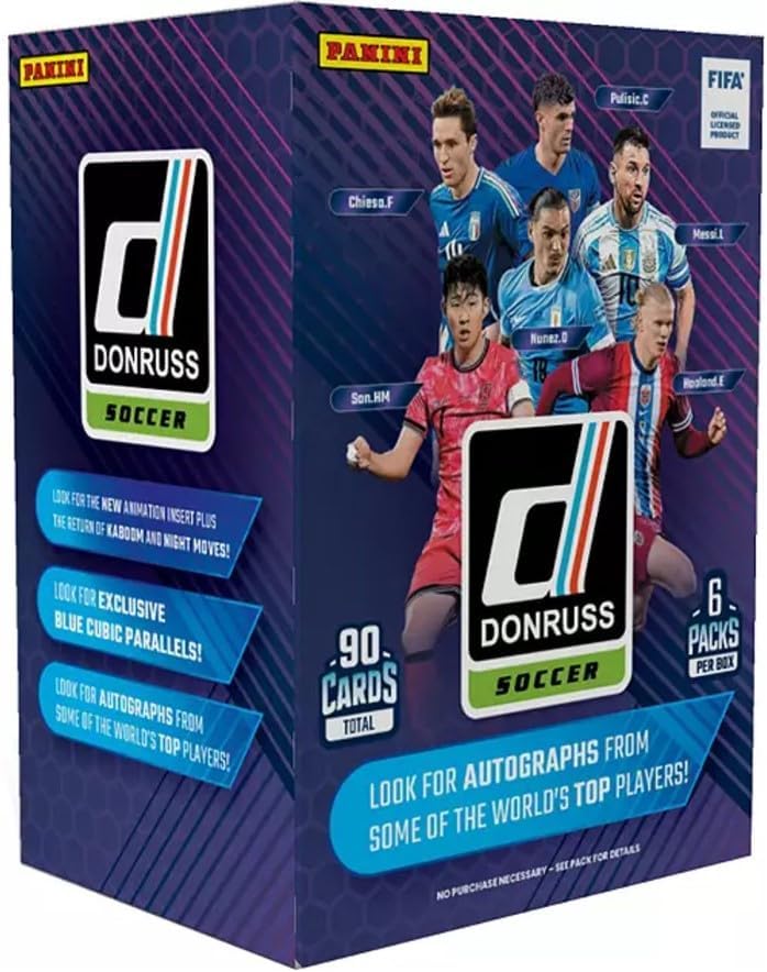 2024-25 Panini FIFA Donruss Soccer Trading Card Blaster Box