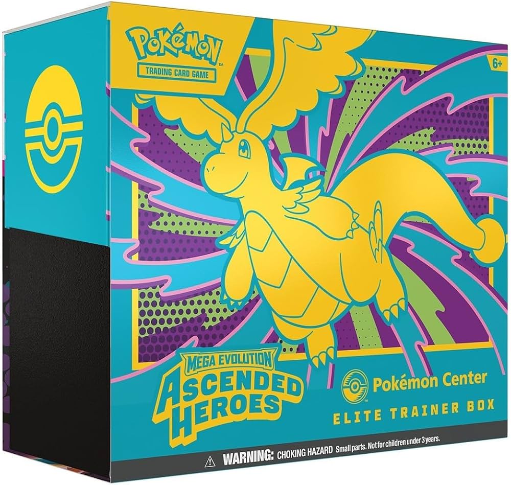 Ascended Heroes elite trainer box Pokemon Center