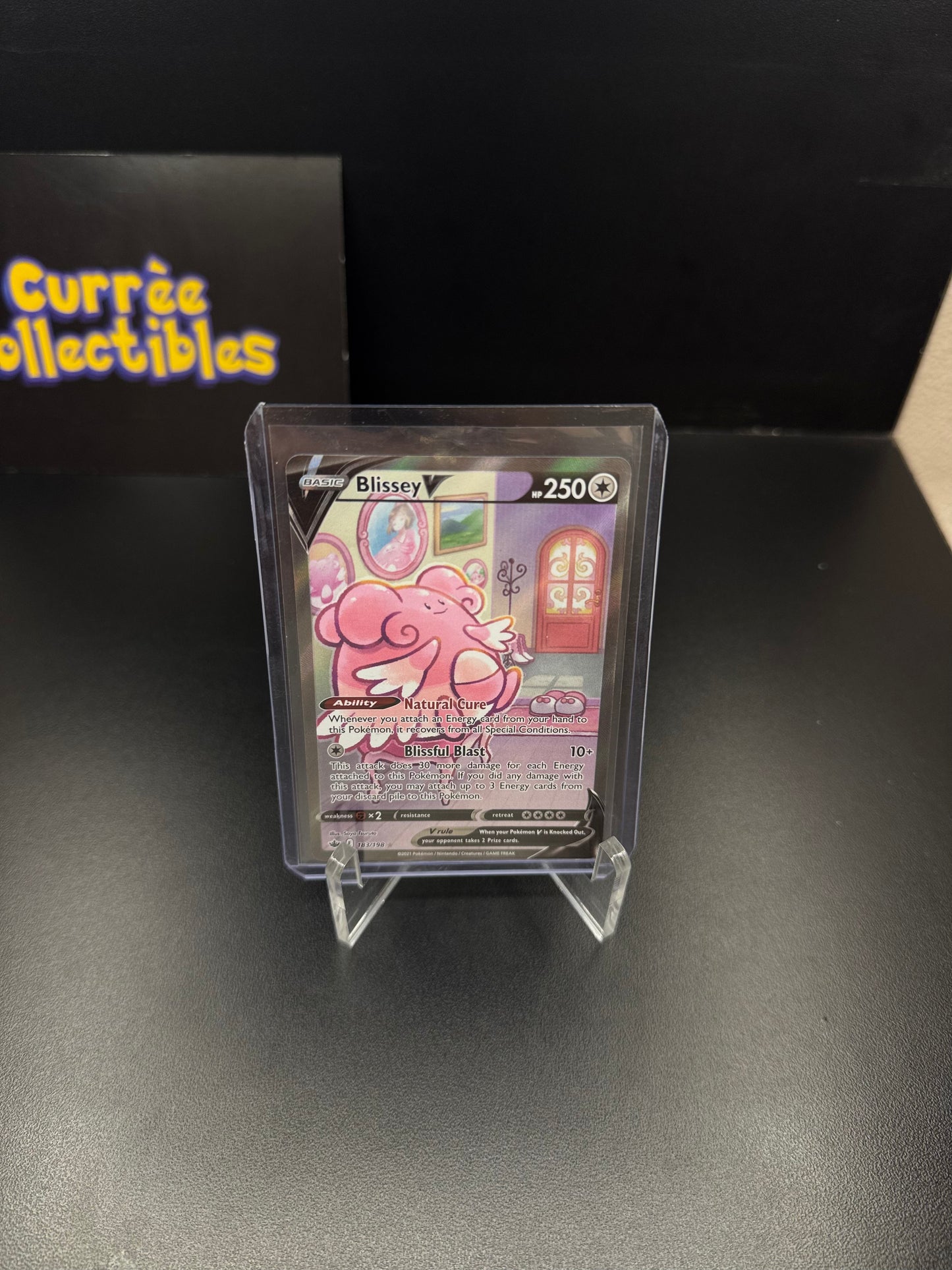 Blissey V (Alternate Full Art) - SWSH06: Chilling Reign (SWSH06)