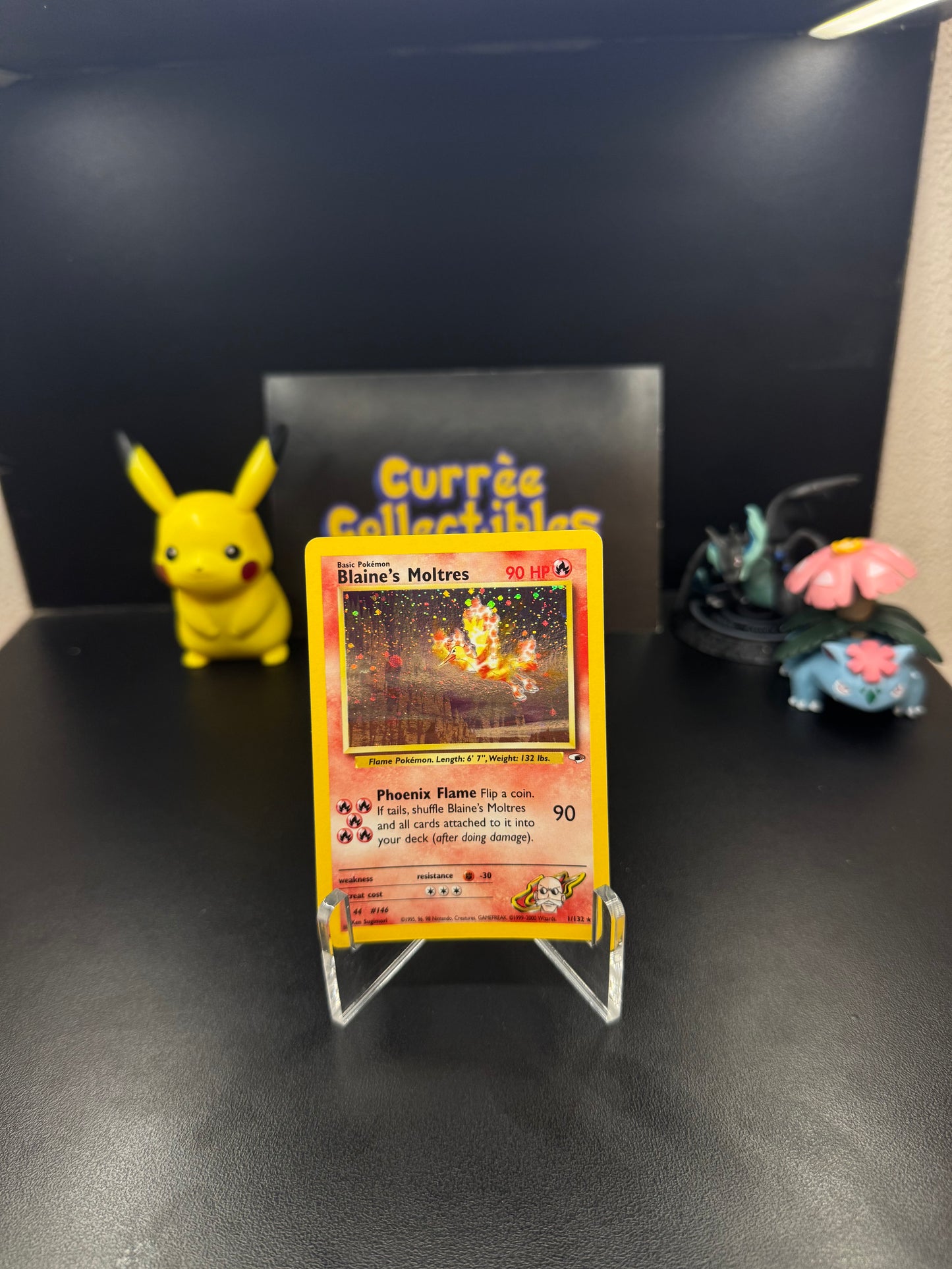 Blaine's Moltres - Gym Heroes (G1)