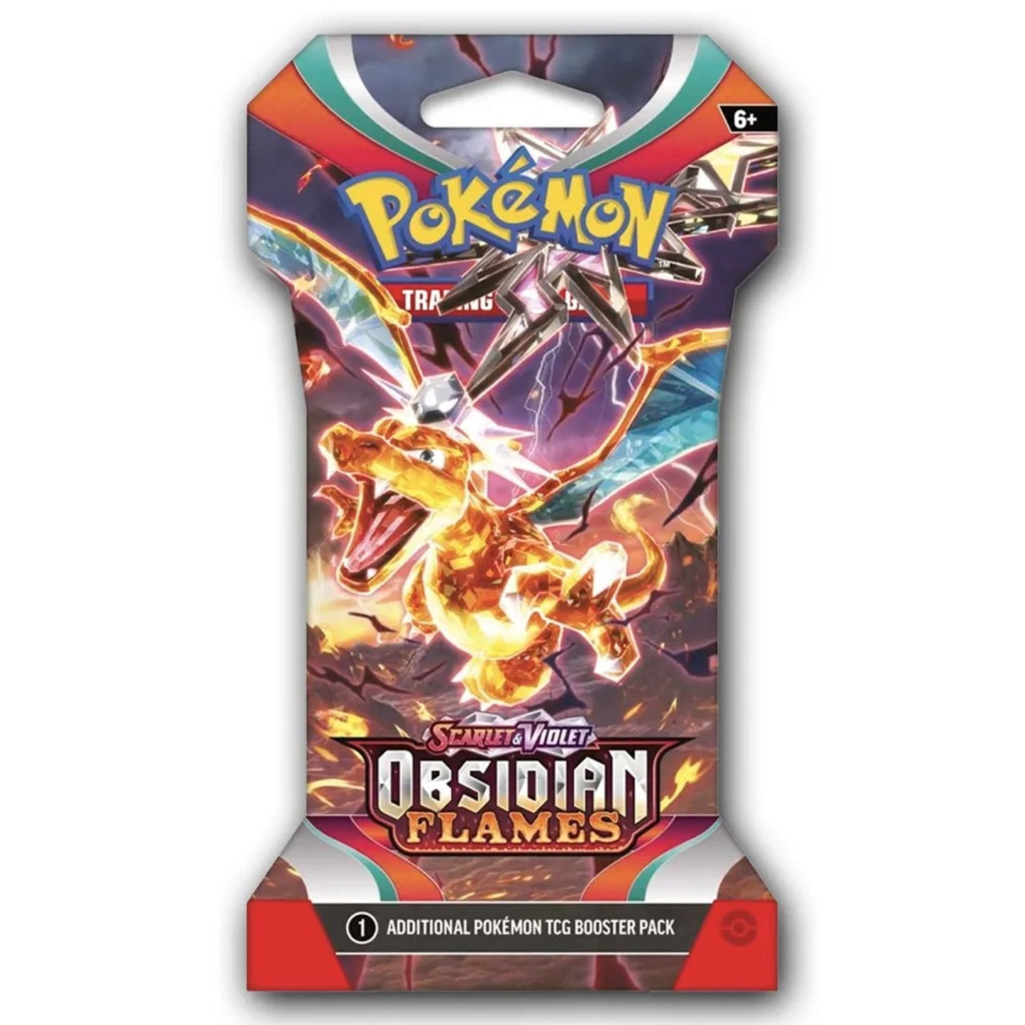 Obsidian Flames Booster Pack (Sleeved)