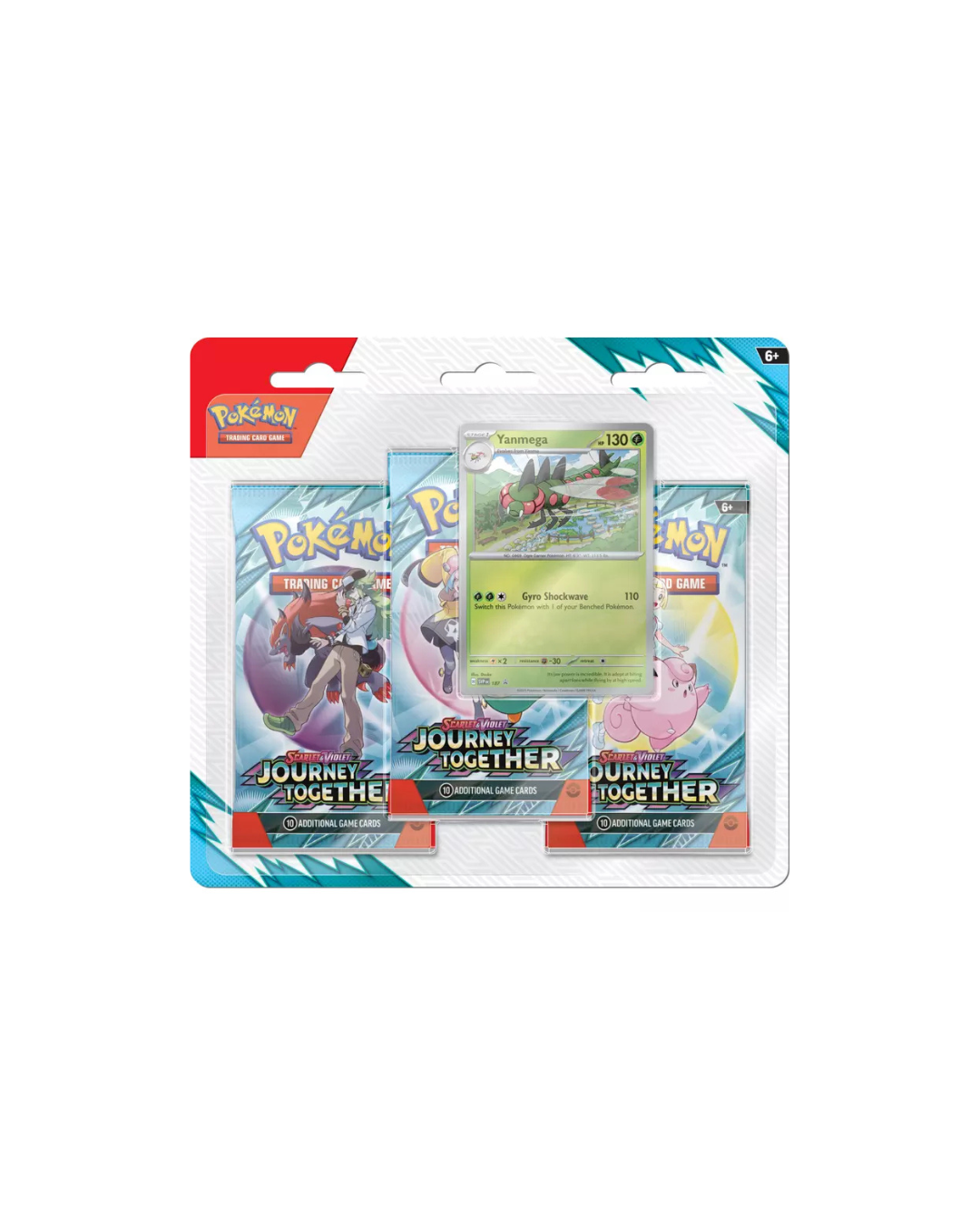 Scarlet and Violet Journey Together Three Booster Blister