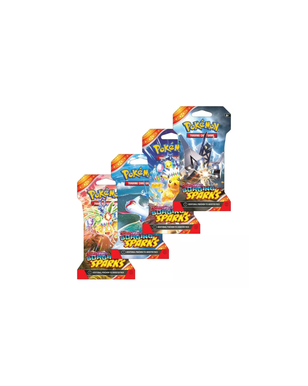Scarlet and Violet Surging Sparks Sleeved Booster Pack (Styles May Vary)