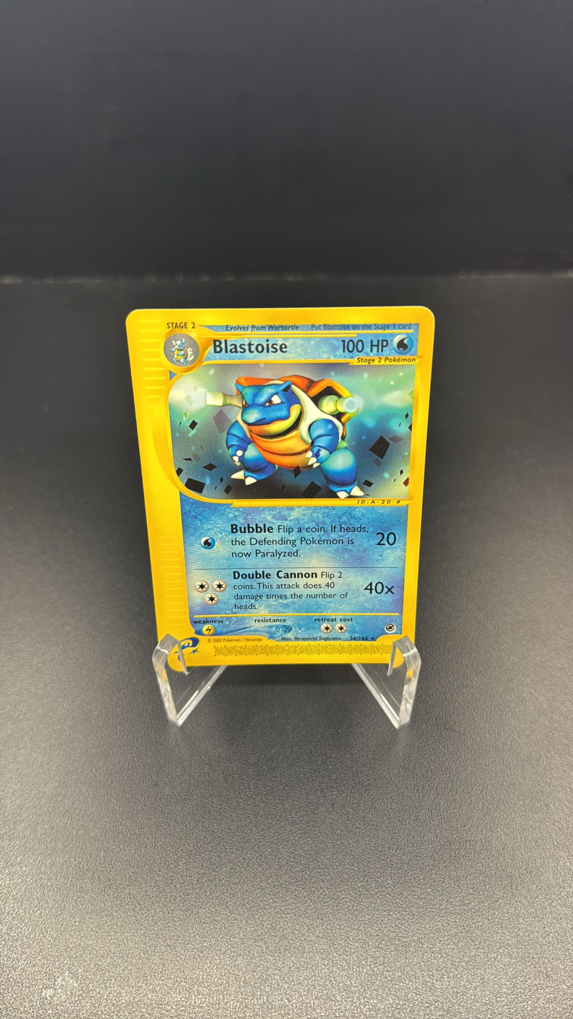Blastoise (36) - Expedition (EX)
