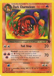 Team rockets trio ( Charmander, Dark Charmeleon , Dark Charizard first Ed(21) NON HOLO