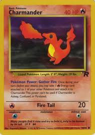 Team rockets trio ( Charmander, Dark Charmeleon , Dark Charizard first Ed(21) NON HOLO