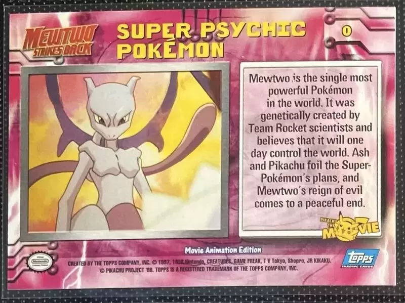 MEWTWO MOVIE PROMO Super Psychic