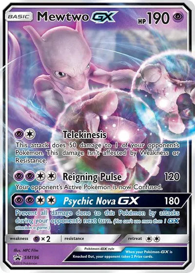 Mewtwo GX #196