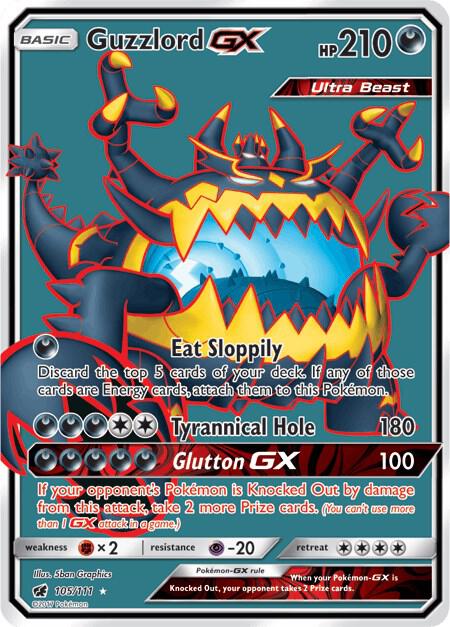 Guzzlord GX (Full Art) - SM - Crimson Invasion (SM04)