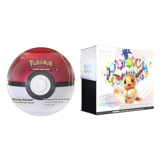 Prismatic ETB+ Pokeball