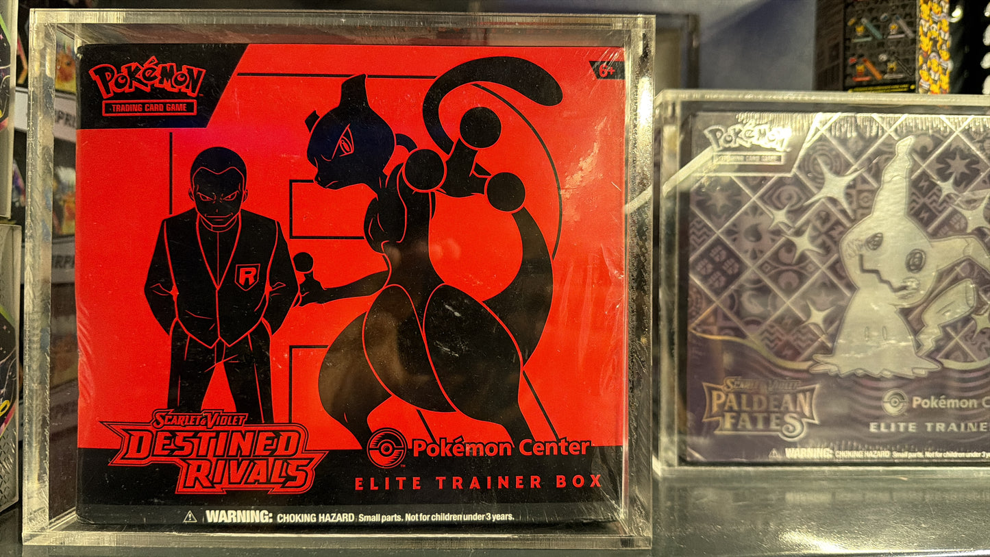 Destined Rivals Pokemon Center Elite Trainer Box ( damaged)