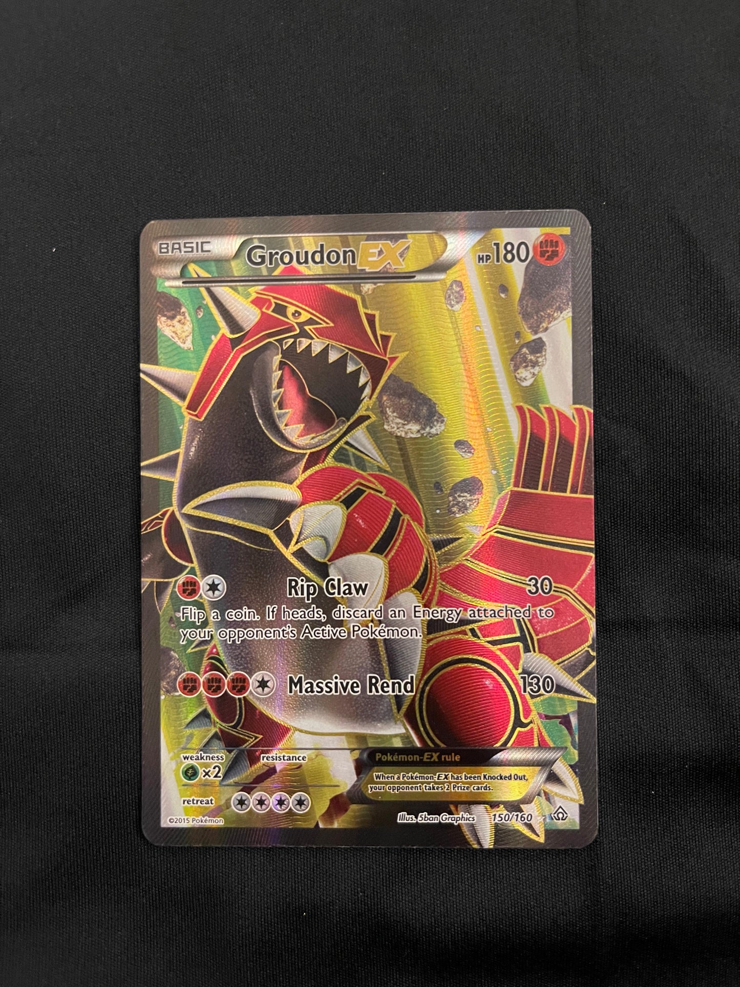 Groudon EX #150