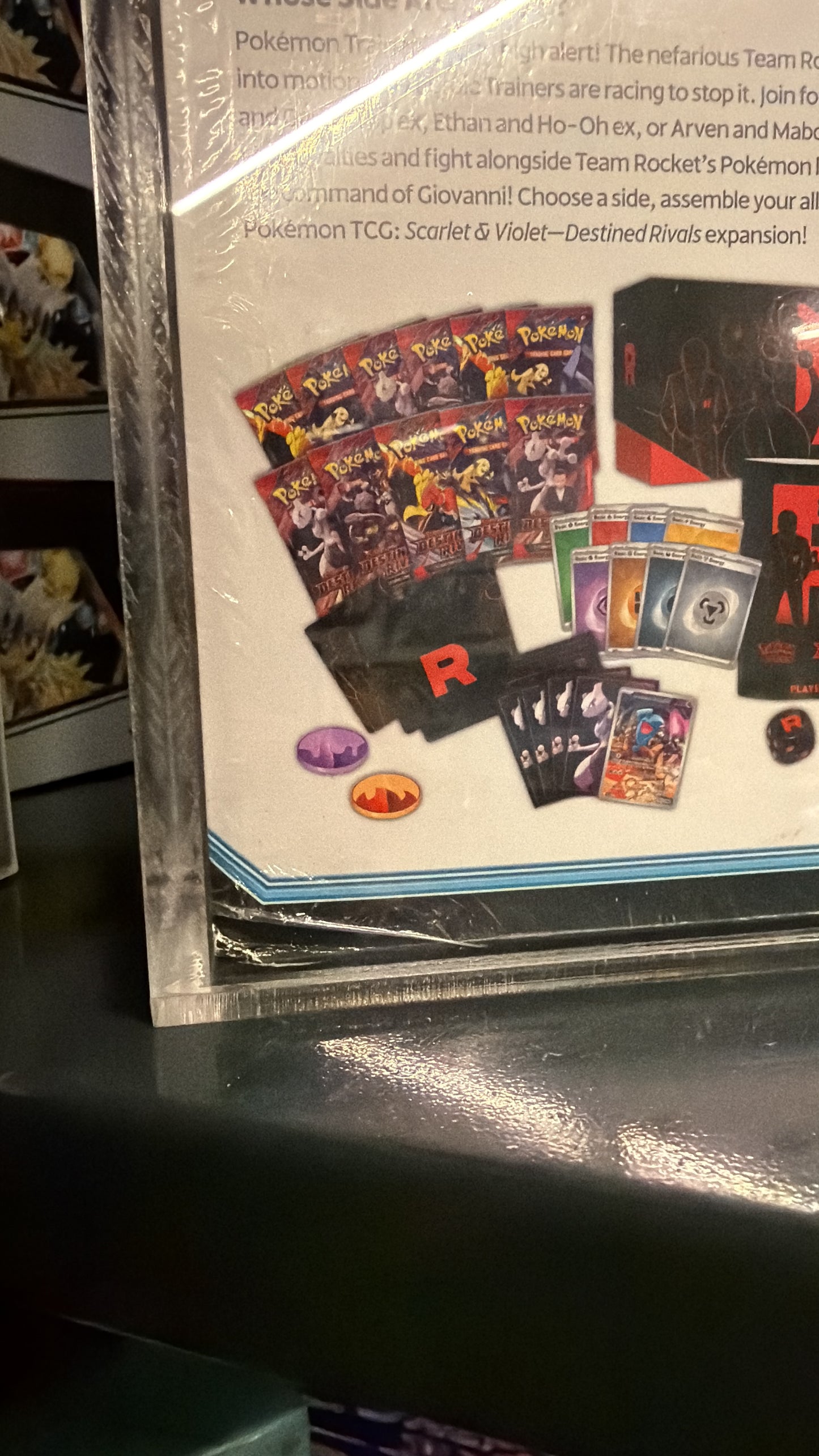 Destined Rivals Pokemon Center Elite Trainer Box ( damaged)