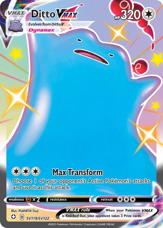 Ditto VMAX - Shining Fates: Shiny Vault (SHFSV)