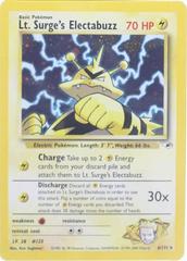 Lt. Surge's Electabuzz (6) - Gym Heroes (G1)