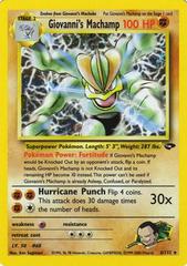 Giovanni's Machamp - Gym Challenge (G2)