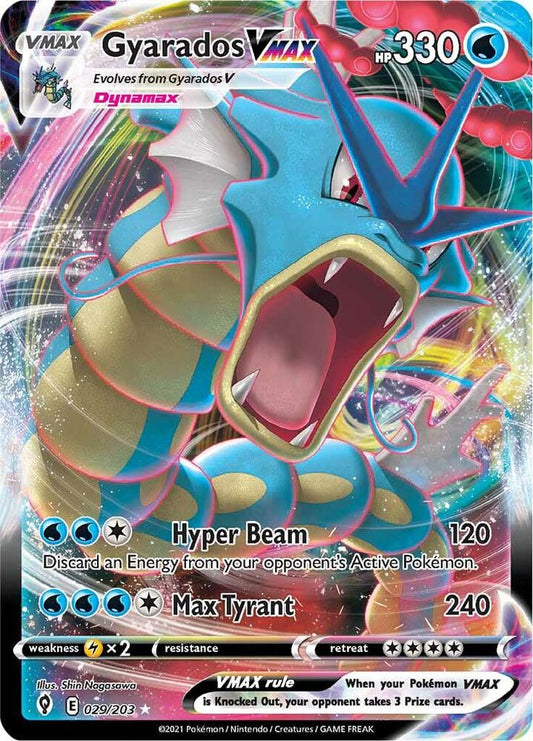 Gyarados VMAX - SWSH07: Evolving Skies (SWSH07)