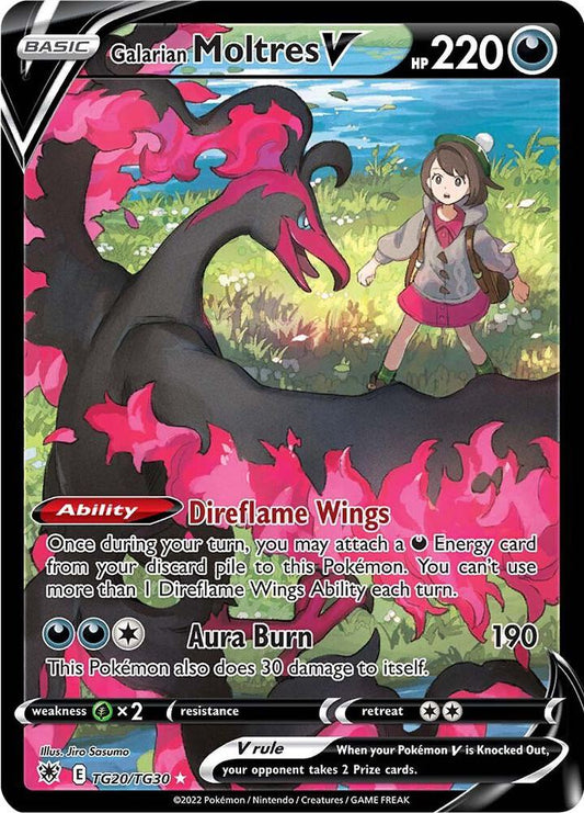 Galarian Moltres V - SWSH10: Astral Radiance Trainer Gallery (SWSH10:TG)