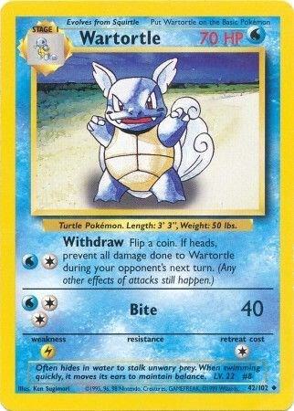 Wartortle - Base Set (BS)