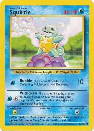 Squirtle - Base Set (BS)