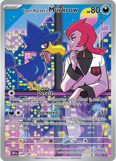 Team Rocket's Murkrow #200