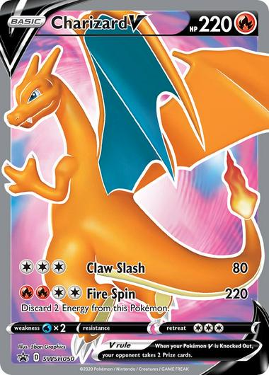 Charizard V #SWSH050