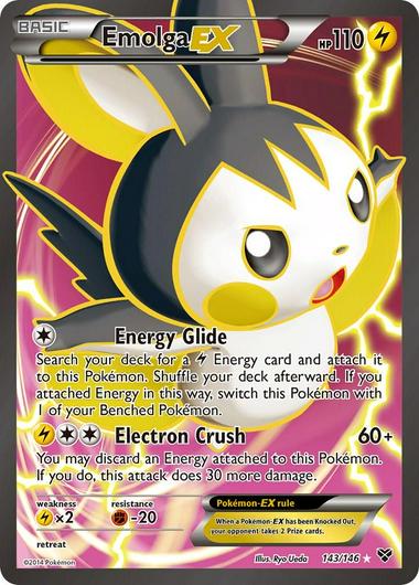 Emolga EX #143
