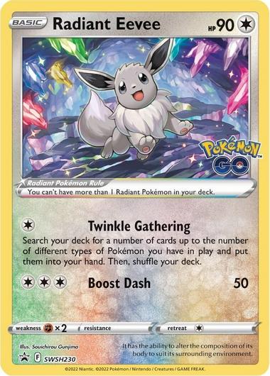 Radiant Eevee #SWSH230 | Pokemon Promo
