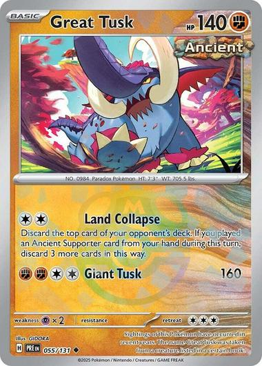 Great Tusk [Master Ball] #55