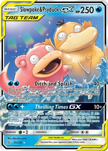 Slowpoke & Psyduck GX #35