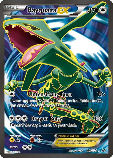 Rayquaza EX #104