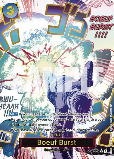 Boeuf Burst [Alternate Art] OP12-060