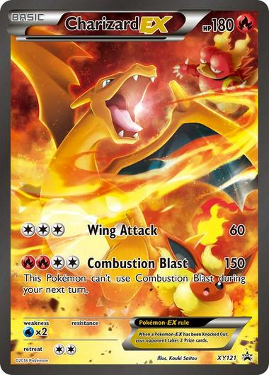 Charizard EX #XY121