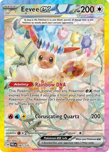 Eevee ex #167