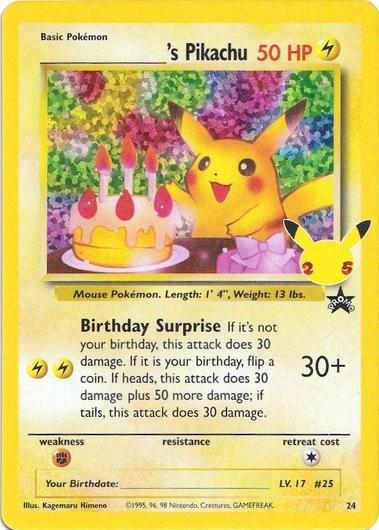 Pikachu Birthday #24