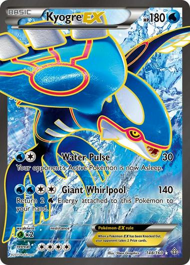 Kyogre EX #148
