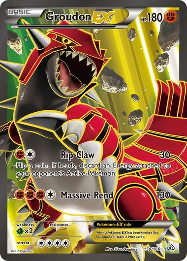 Groudon EX #150