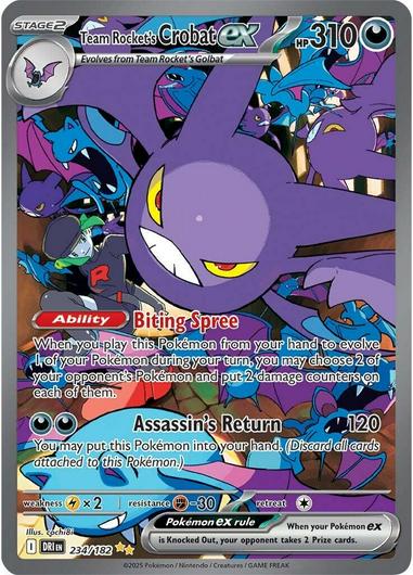 Team Rocket's Crobat ex #234