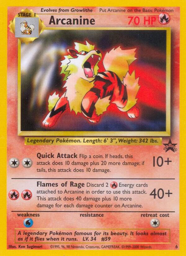 Arcanine - WoTC Promo (PR)