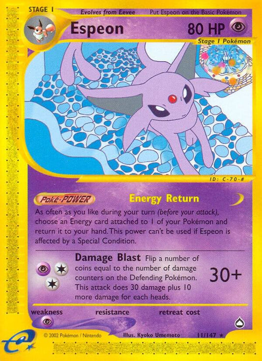 Espeon [Reverse Holo] #11