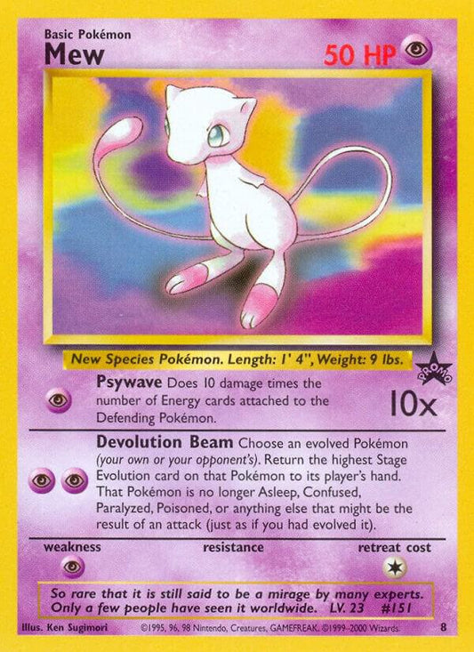 Mew (8) - WoTC Promo (PR)