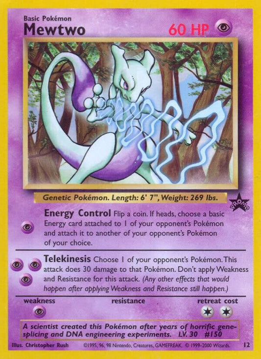 Mewtwo (12) - WoTC Promo (PR)