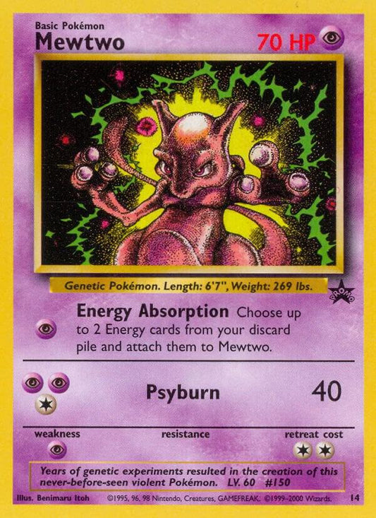 Mewtwo (14) - WoTC Promo (PR)