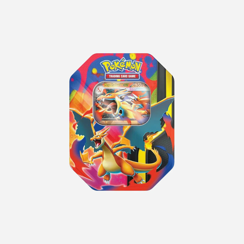 Pokemon Mega Charizard Y ex Tin