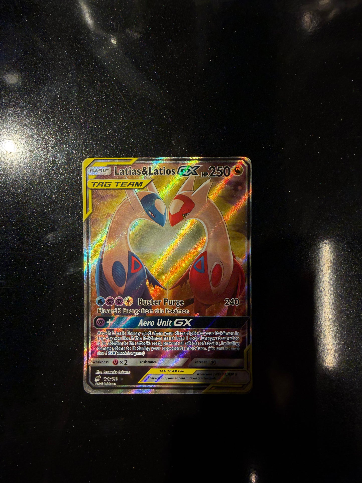 Latias & Latios GX #170 (MP)