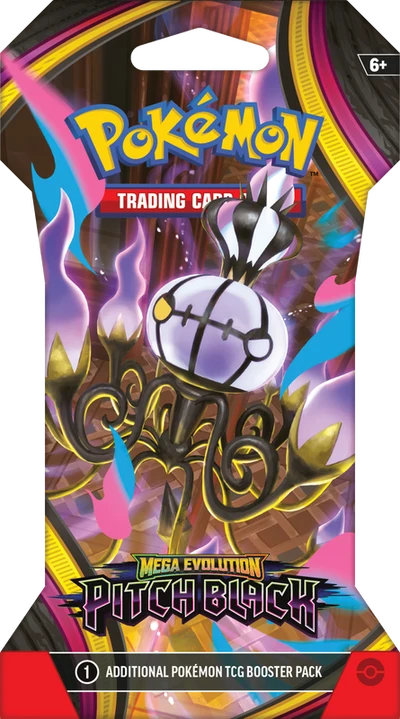 PITCH BLACK - SLEEVED BOOSTER PACK