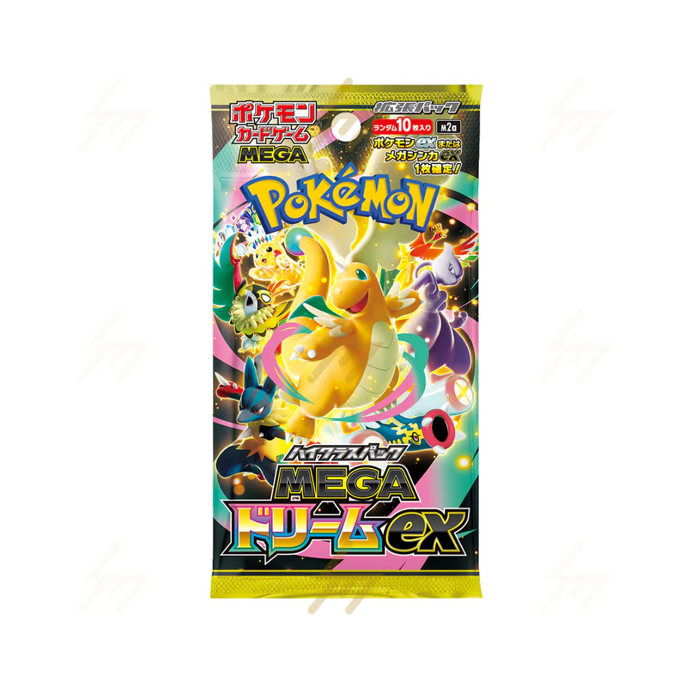 Japanese Pokemon TCG Mega Dream Booster Pack